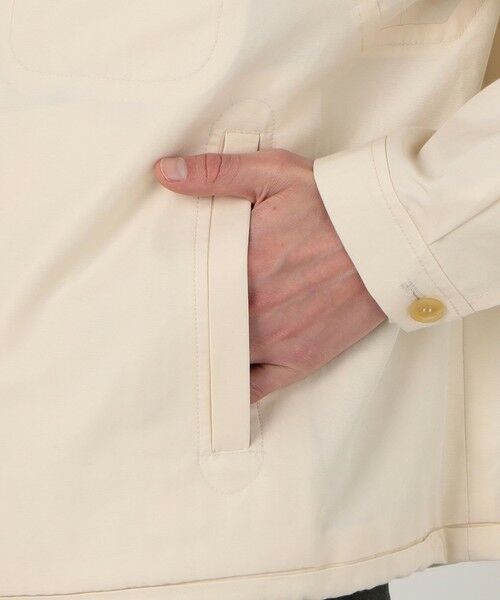 TOMORROWLAND / トゥモローランド ブルゾン | コットンシルクグログラン ライダースブルゾン | 詳細11