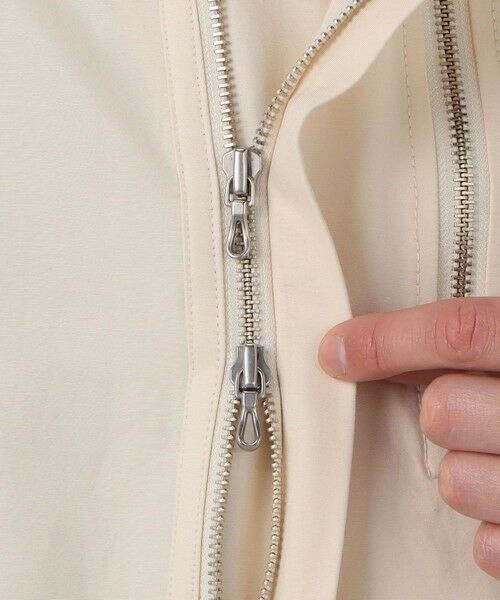 TOMORROWLAND / トゥモローランド ブルゾン | コットンシルクグログラン ライダースブルゾン | 詳細13