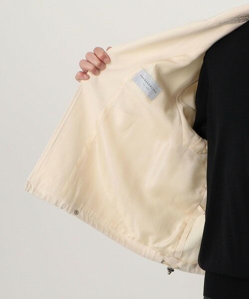 TOMORROWLAND / トゥモローランド ブルゾン | コットンシルクグログラン ライダースブルゾン | 詳細6