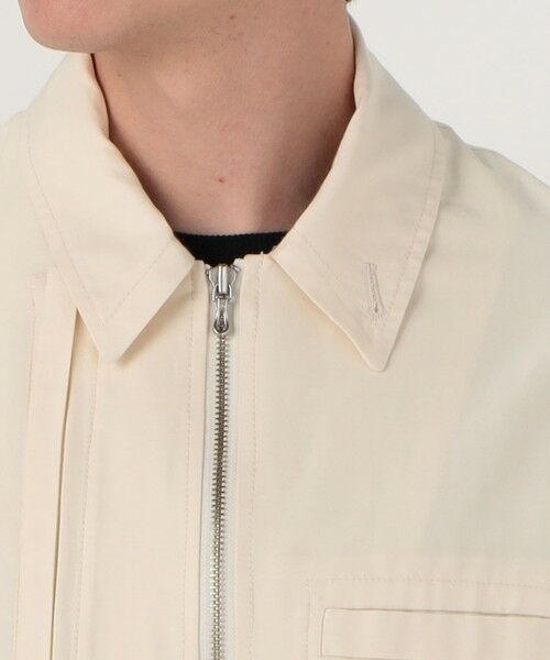 TOMORROWLAND / トゥモローランド ブルゾン | コットンシルクグログラン ライダースブルゾン | 詳細7