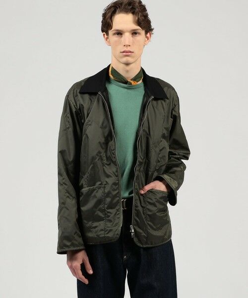 TOMORROWLAND / トゥモローランド ブルゾン | 【別注】LAVENHAM UNWADDED TEYNHAM ポリエステル ジップブルゾン | 詳細1