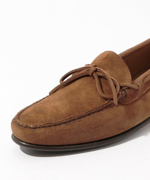 TOMORROWLAND / トゥモローランド フラットシューズ | CASTELLANO スウェード リボンタッセル ローファー | 詳細5