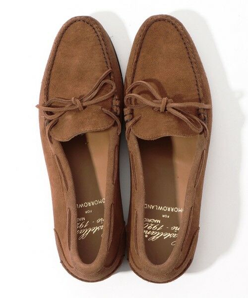 TOMORROWLAND / トゥモローランド フラットシューズ | CASTELLANO スウェード リボンタッセル ローファー | 詳細7