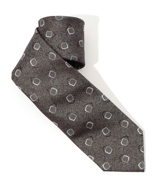 TOMORROWLAND / トゥモローランド ネクタイ | TOMORROWLAND シルクジャガード 小紋柄ネクタイ | 詳細1