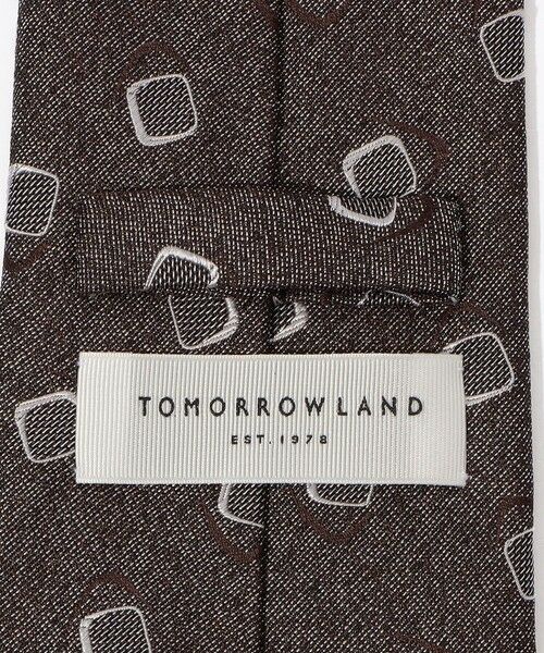 TOMORROWLAND / トゥモローランド ネクタイ | TOMORROWLAND シルクジャガード 小紋柄ネクタイ | 詳細3