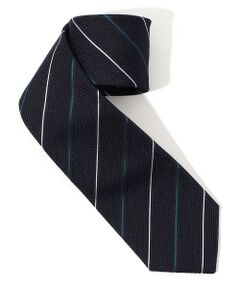 TOMORROWLAND / トゥモローランド ネクタイ | TOMORROWLAND シルクジャガード レジメンタルストライプネクタイ