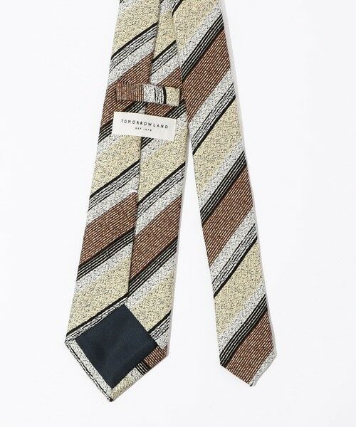 TOMORROWLAND / トゥモローランド ネクタイ | TOMORROWLAND シルクジャガード レジメンタルストライプネクタイ | 詳細2