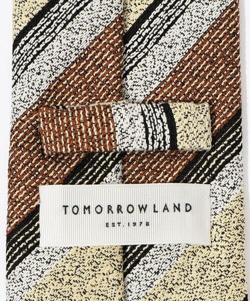 TOMORROWLAND / トゥモローランド ネクタイ | TOMORROWLAND シルクジャガード レジメンタルストライプネクタイ | 詳細3