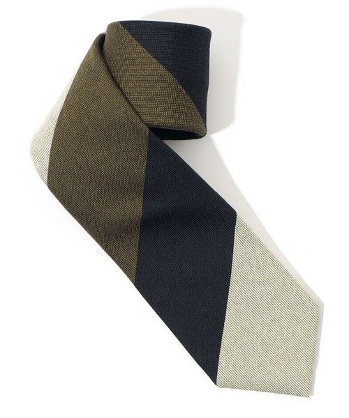 TOMORROWLAND / トゥモローランド ネクタイ | TOMORROWLAND シルク レジメンタルストライプネクタイ | 詳細1