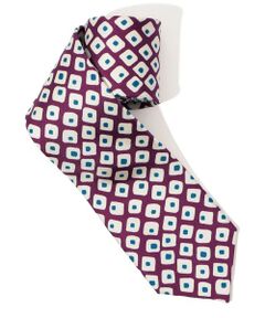 TOMORROWLAND / トゥモローランド ネクタイ | TOMORROWLAND シルクプリント 小紋柄ネクタイ