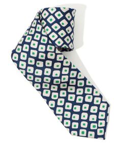 TOMORROWLAND / トゥモローランド ネクタイ | TOMORROWLAND シルクプリント 小紋柄ネクタイ