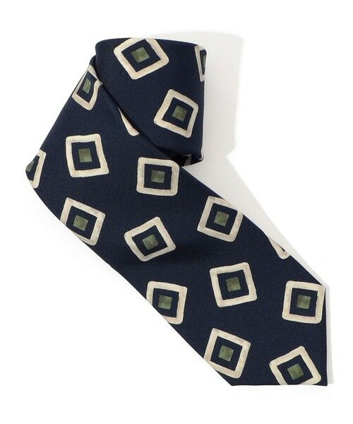 TOMORROWLAND / トゥモローランド ネクタイ | TOMORROWLAND シルクプリント 小紋柄ネクタイ | 詳細1