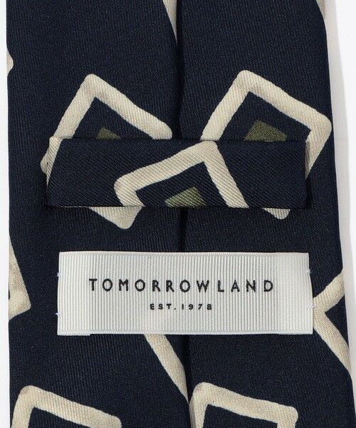 TOMORROWLAND / トゥモローランド ネクタイ | TOMORROWLAND シルクプリント 小紋柄ネクタイ | 詳細3