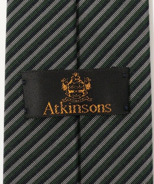 TOMORROWLAND / トゥモローランド ネクタイ | Atkinsons アイリッシュポプリン レジメンタルストライプネクタイ | 詳細3