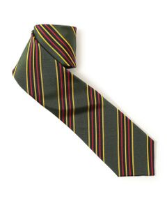 TOMORROWLAND / トゥモローランド ネクタイ | Atkinsons アイリッシュポプリン レジメンタルストライプネクタイ