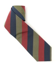 TOMORROWLAND / トゥモローランド ネクタイ | Atkinsons アイリッシュポプリン レジメンタルストライプネクタイ