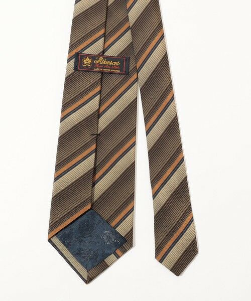 TOMORROWLAND / トゥモローランド ネクタイ | Atkinsons アイリッシュポプリン レジメンタルストライプネクタイ | 詳細2