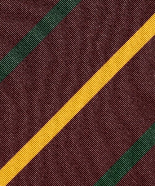 TOMORROWLAND / トゥモローランド ネクタイ | Atkinsons アイリッシュポプリン レジメンタルストライプネクタイ | 詳細4