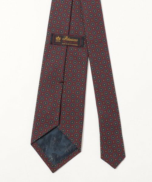 TOMORROWLAND / トゥモローランド ネクタイ | Atkinsons アイリッシュポプリン 小紋柄ネクタイ | 詳細2
