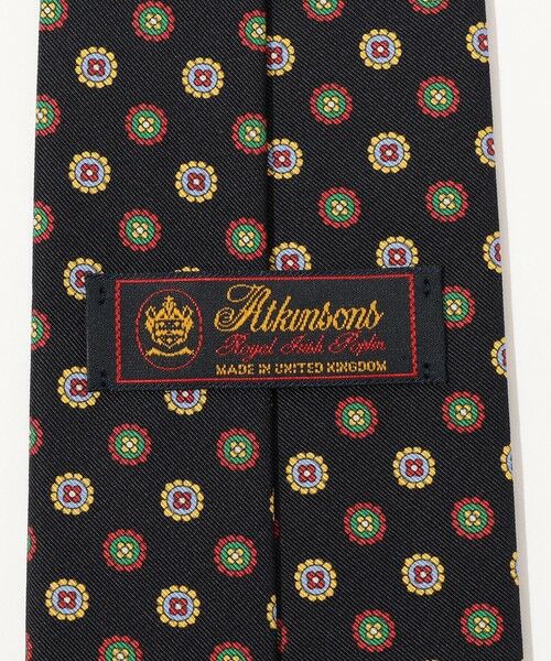 TOMORROWLAND / トゥモローランド ネクタイ | Atkinsons アイリッシュポプリン 小紋柄ネクタイ | 詳細3