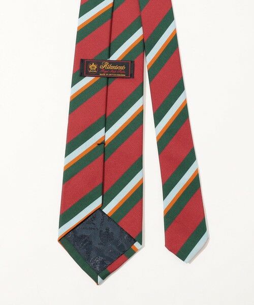 TOMORROWLAND / トゥモローランド ネクタイ | Atkinsons アイリッシュポプリン レジメンタルストライプネクタイ | 詳細2