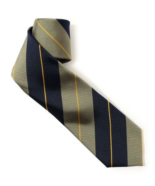TOMORROWLAND / トゥモローランド ネクタイ | TOMORROWLAND シルクジャガード レジメンタルストライプネクタイ | 詳細1