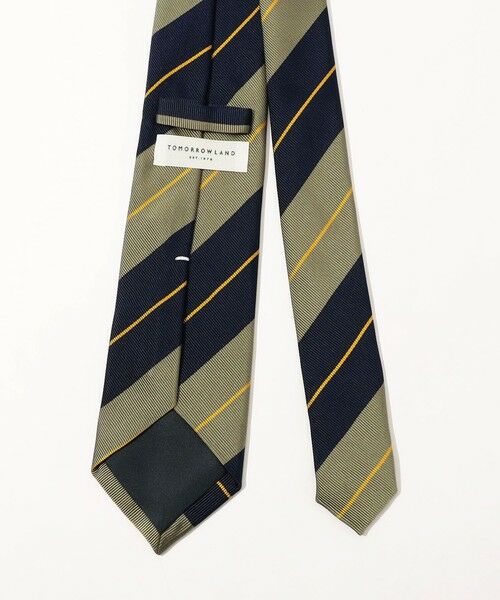 TOMORROWLAND / トゥモローランド ネクタイ | TOMORROWLAND シルクジャガード レジメンタルストライプネクタイ | 詳細2