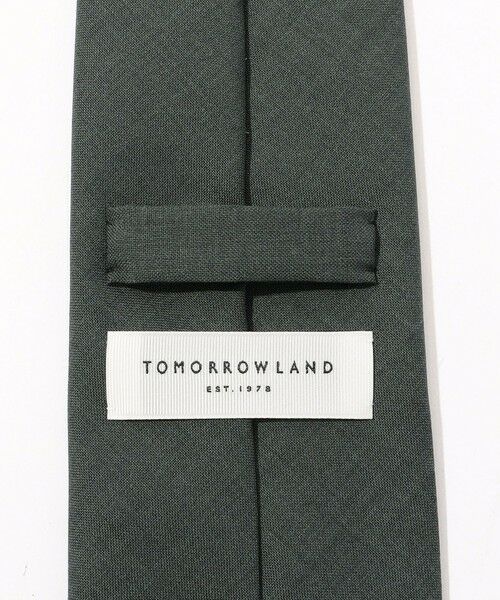TOMORROWLAND / トゥモローランド ネクタイ | TOMORROWLAND ウールソリッドネクタイ | 詳細3