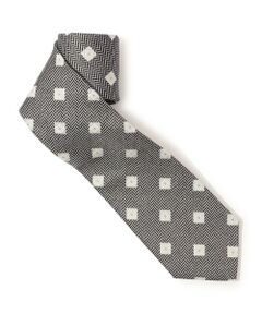 TOMORROWLAND / トゥモローランド ネクタイ | TOMORROWLAND シルクジャガード 小紋柄ネクタイ