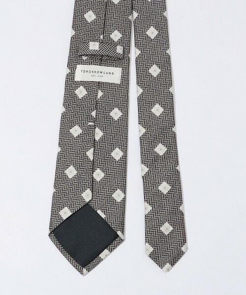 TOMORROWLAND / トゥモローランド ネクタイ | TOMORROWLAND シルクジャガード 小紋柄ネクタイ | 詳細2