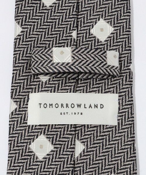 TOMORROWLAND / トゥモローランド ネクタイ | TOMORROWLAND シルクジャガード 小紋柄ネクタイ | 詳細3