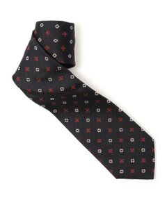 TOMORROWLAND / トゥモローランド ネクタイ | TOMORROWLAND シルクジャガード 小紋柄ネクタイ
