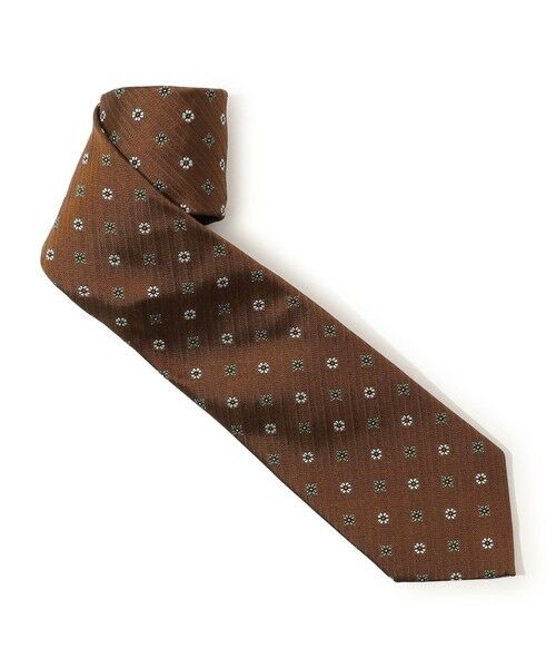 TOMORROWLAND / トゥモローランド ネクタイ | TOMORROWLAND シルクジャガード 小紋柄ネクタイ | 詳細1