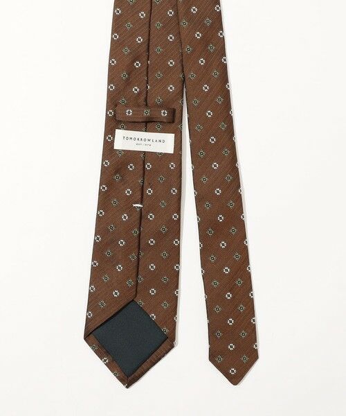 TOMORROWLAND / トゥモローランド ネクタイ | TOMORROWLAND シルクジャガード 小紋柄ネクタイ | 詳細2