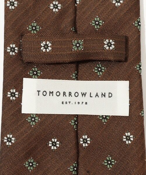 TOMORROWLAND / トゥモローランド ネクタイ | TOMORROWLAND シルクジャガード 小紋柄ネクタイ | 詳細3