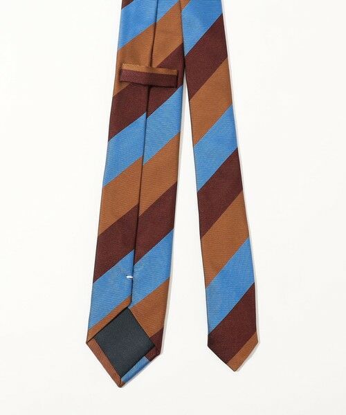 TOMORROWLAND / トゥモローランド ネクタイ | TOMORROWLAND シルク レジメンタルストライプナロータイ | 詳細2