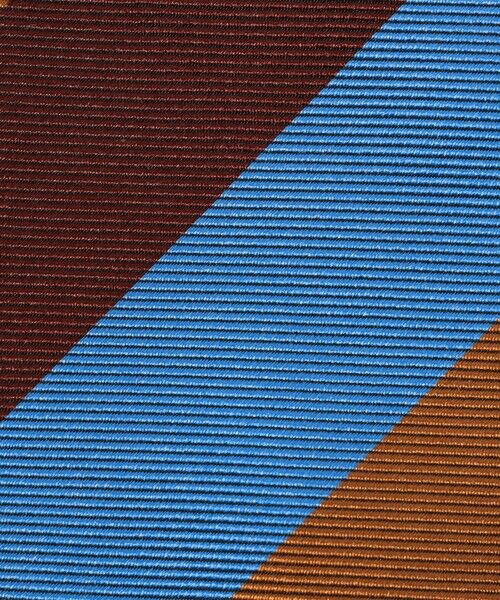 TOMORROWLAND / トゥモローランド ネクタイ | TOMORROWLAND シルク レジメンタルストライプナロータイ | 詳細4