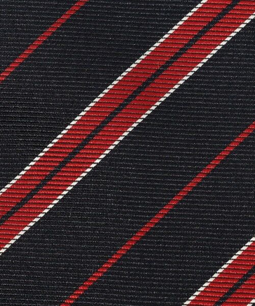 TOMORROWLAND / トゥモローランド ネクタイ | TOMORROWLAND シルク レジメンタルストライプナロータイ | 詳細4