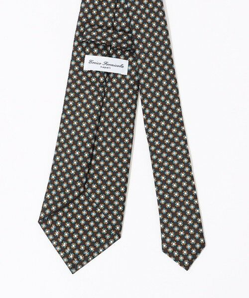 TOMORROWLAND / トゥモローランド ネクタイ | ERRICO FORMICOLA シルクプリント 小紋柄ネクタイ | 詳細2