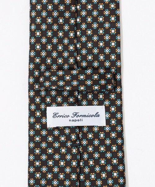 TOMORROWLAND / トゥモローランド ネクタイ | ERRICO FORMICOLA シルクプリント 小紋柄ネクタイ | 詳細3