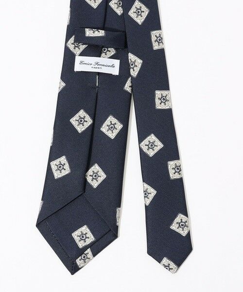 TOMORROWLAND / トゥモローランド ネクタイ | ERRICO FORMICOLA シルクプリント 小紋柄ネクタイ | 詳細2