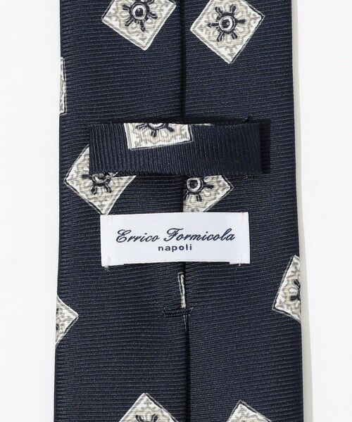 TOMORROWLAND / トゥモローランド ネクタイ | ERRICO FORMICOLA シルクプリント 小紋柄ネクタイ | 詳細3
