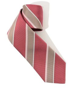 TOMORROWLAND / トゥモローランド ネクタイ | ERRICO FORMICOLA シルクプリント レジメンタルストライプネクタイ