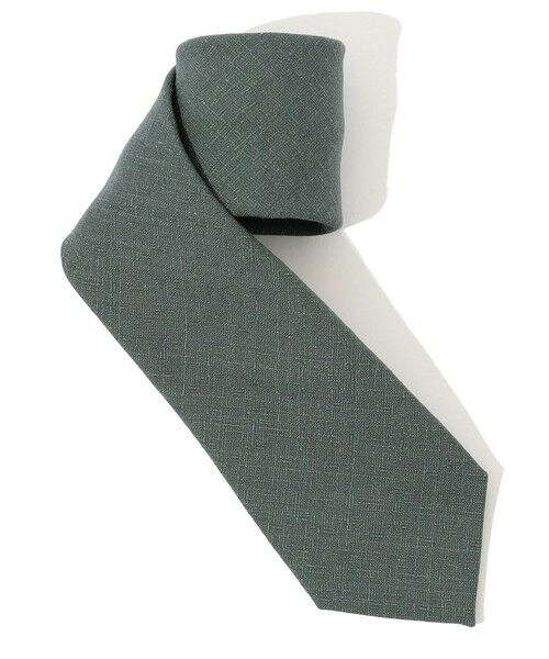 TOMORROWLAND / トゥモローランド ネクタイ | ERRICO FORMICOLA ウールシルク ソリッドネクタイ（55 グリーン）