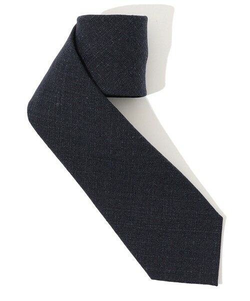 TOMORROWLAND / トゥモローランド ネクタイ | ERRICO FORMICOLA ウールシルク ソリッドネクタイ（69 ネイビー）