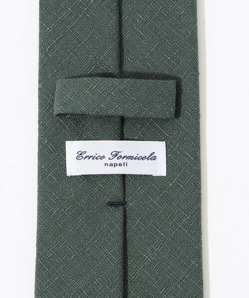 TOMORROWLAND / トゥモローランド ネクタイ | ERRICO FORMICOLA ウールシルク ソリッドネクタイ | 詳細3