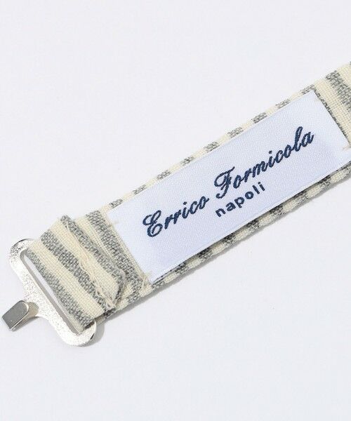 TOMORROWLAND / トゥモローランド ネクタイ | ERRICO FORMICOLA ウールシアサッカー ボウタイ | 詳細5