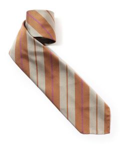 TOMORROWLAND / トゥモローランド ネクタイ | LE LYS シルクレジメンタルストライプネクタイ