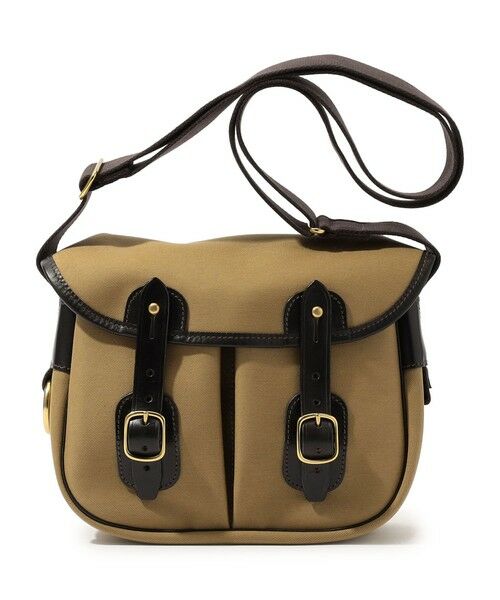 TOMORROWLAND / トゥモローランド ショルダーバッグ | Brady NORFOLK コットンショルダーバッグ（45 キャメル）