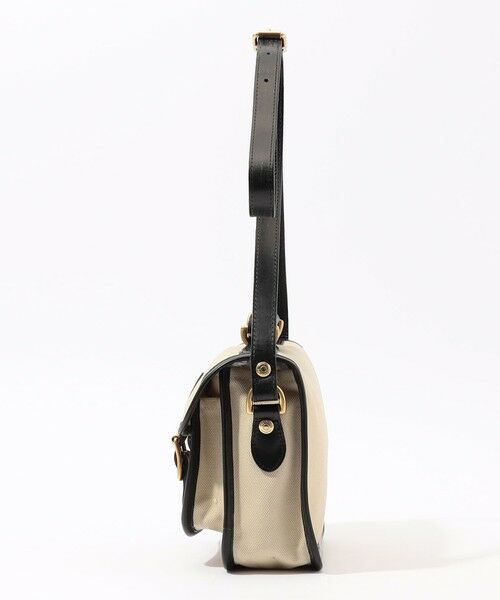 TOMORROWLAND / トゥモローランド ショルダーバッグ | GLENROYAL ブライドルレザー×キャンバス サッチェルバッグ | 詳細2